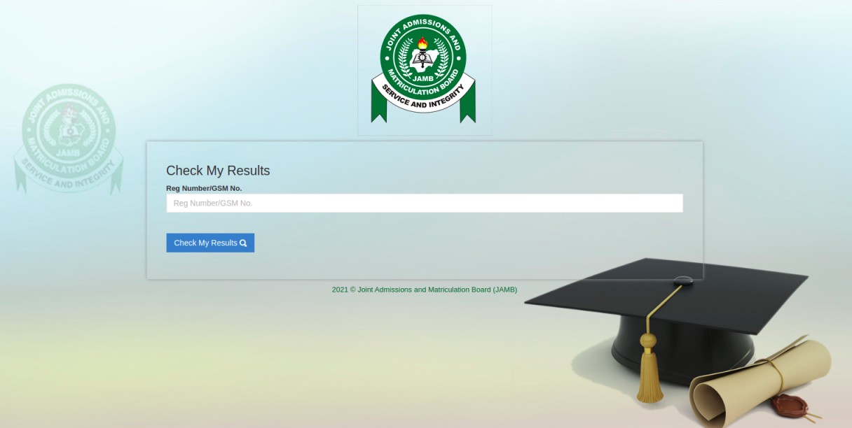 how to check jamb result