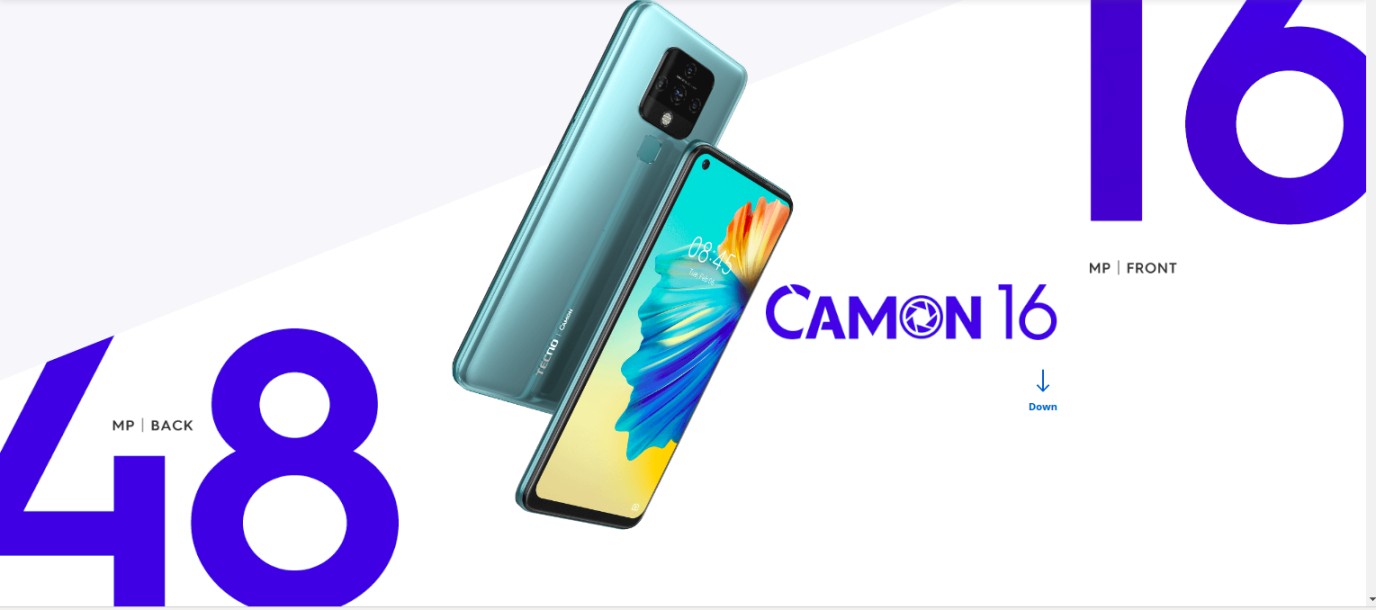 how much is tecno camon 16 price in nigeria